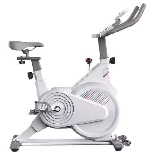 אופני ספינינג עם גלגל תנופה 5KG לבן דגם 54344122 מבית EUROLEAP