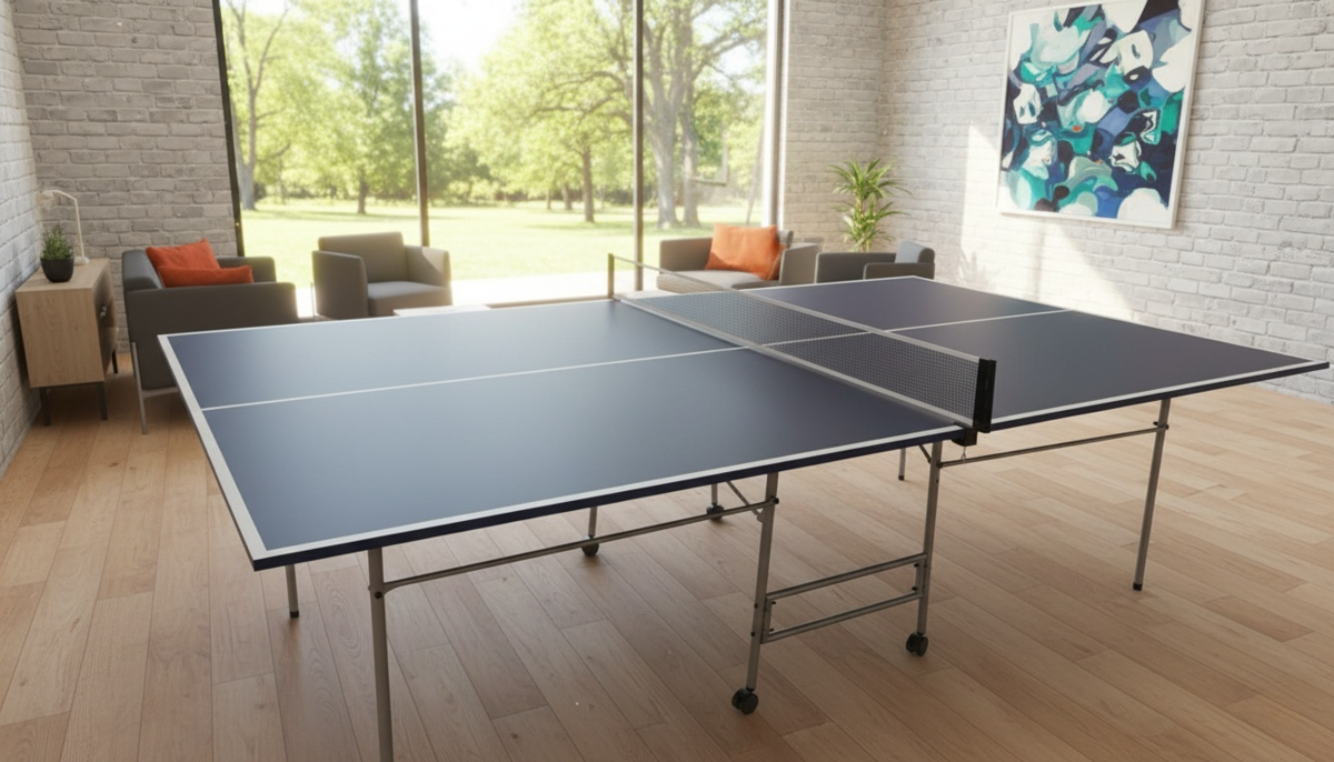 שולחן פינג פונג מתקפל דגם G82 מקצועי מבית EUROLEAP
