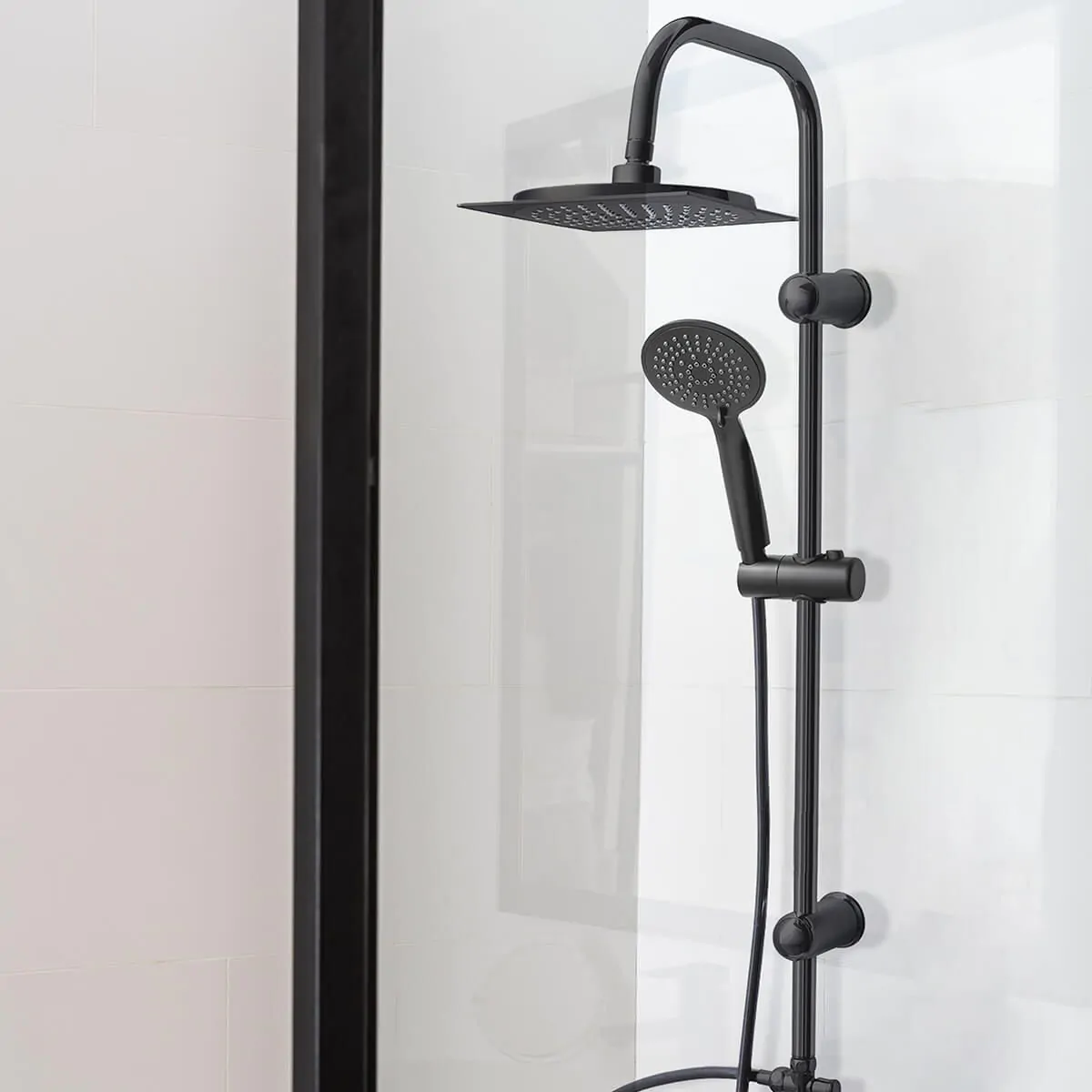 מוט פינוק קבוע וידני נילי בצבע שחור מבית River