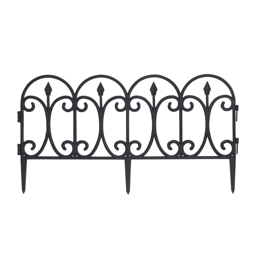 גדר נמוכה לתיחום ערוגות ושבילים בגינה דגם 836360410 מבית טיפות טבע