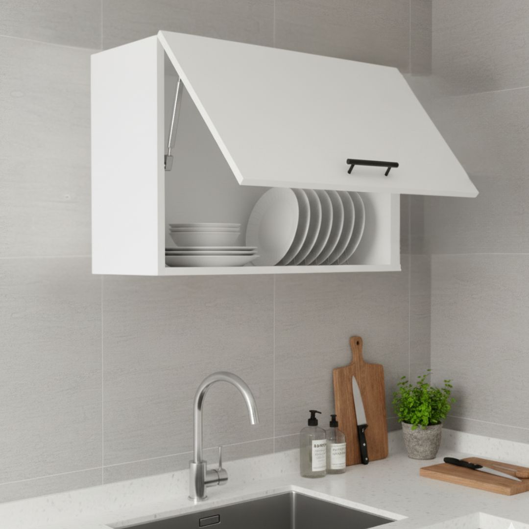 ארון שרות עליון למטבח קלאפה רוחב 60 ס"מ דגם שרון מבית Tudo Design