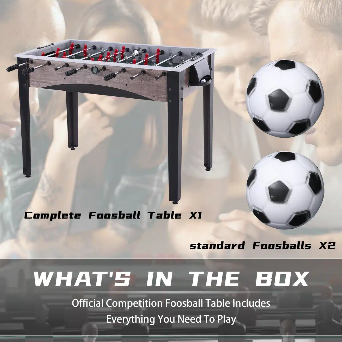 שולחן כדורגל 48 אינץ דגם מסי מבית EUROLEAP