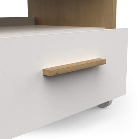 שידת לילה עם מגירה ותא אחסון דגם NAILI מבית BRADEX שידת לילה עם מגירה ותא אחסון דגם NAILI מבית BRADEX