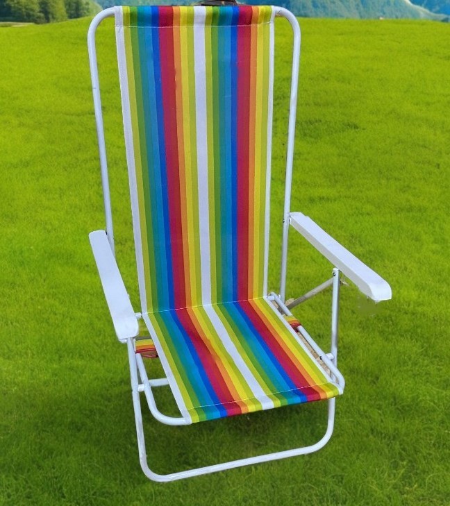 כיסא ים מתקפל צבעוני דגם BS655 מבית PLAYA