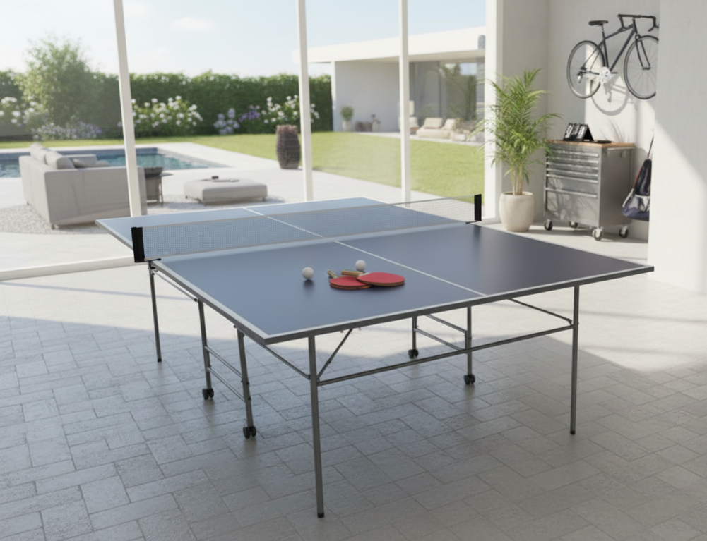 שולחן פינג פונג מתקפל דגם G82 מקצועי מבית EUROLEAP