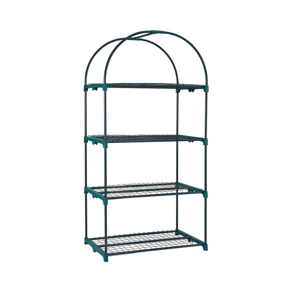 חממה ביתית עומדת 80×160 עם מדפים דגם 1612 מבית טיפות טבע