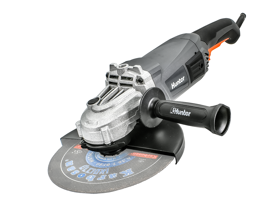 משחזת זווית 9 אינץ’ עם הנעה רכה דגם 100410-004 מבית HUNTER