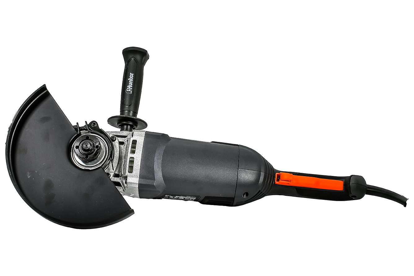 משחזת זווית 9 אינץ’ עם הנעה רכה דגם 100410-004 מבית HUNTER