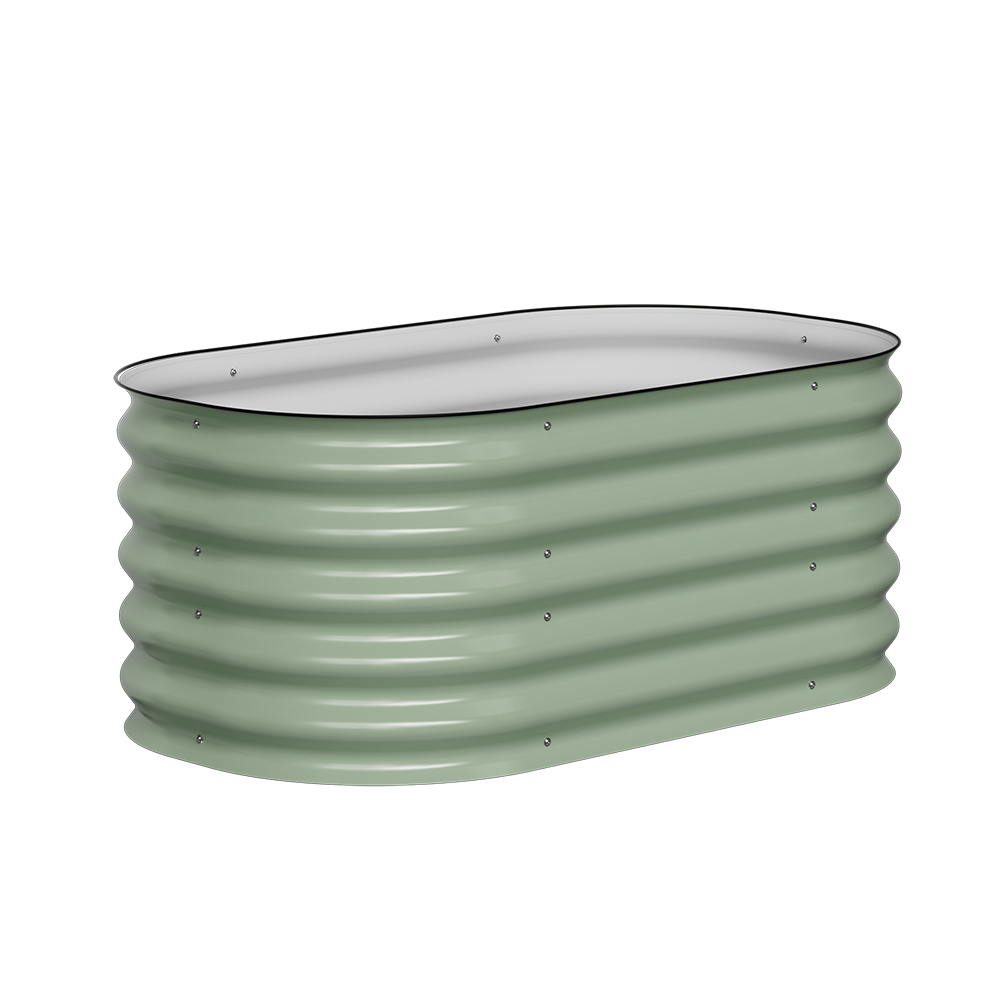 אדנית־ערוגת מתכת גבוהה 105x60x43 ס"מ לגידול ירקות או צמחים דגם 2N1-17 מבית טיפות טבע