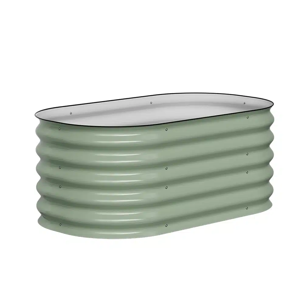 אדנית־ערוגת מתכת גבוהה 105x60x43 ס"מ לגידול ירקות או צמחים דגם 2N1-17 מבית טיפות טבע
