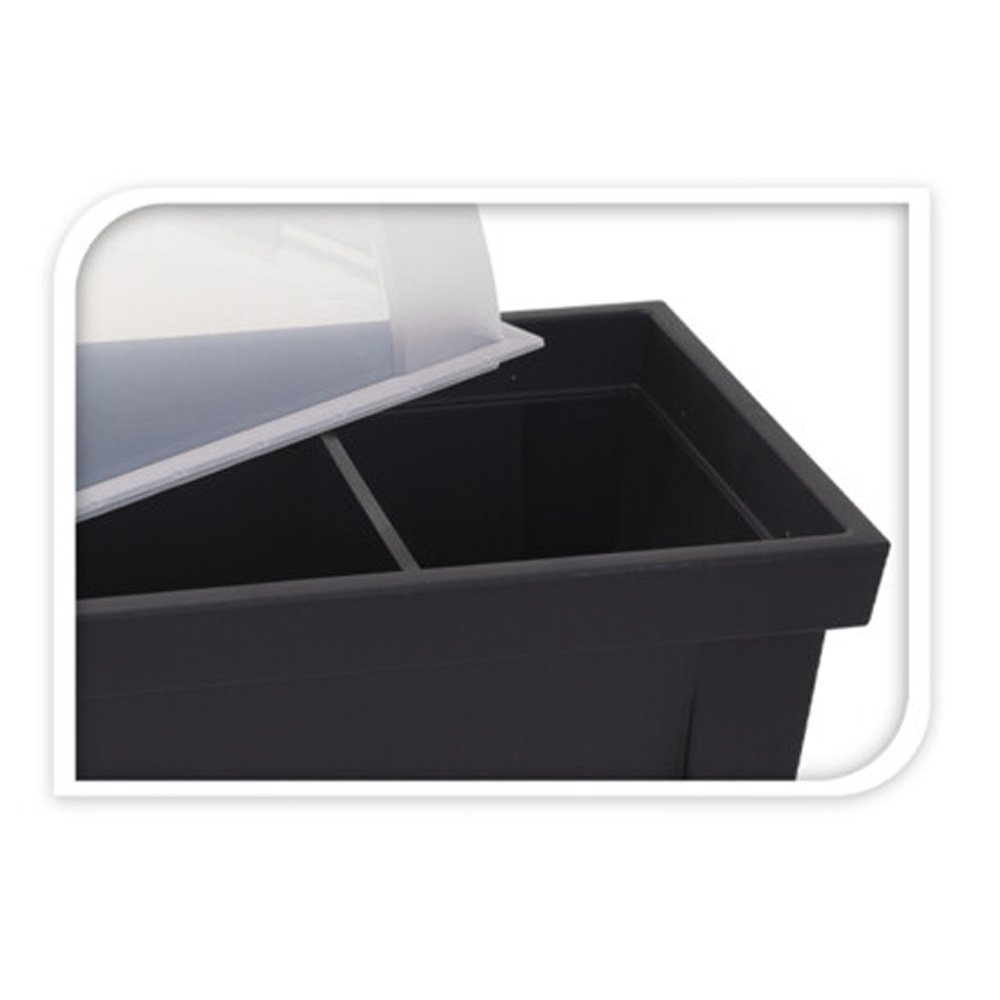 חממה-אדנית עם רגליים וכיסוי לגידול ירקות או צמחים דגם 54197500 מבית טיפות טבע