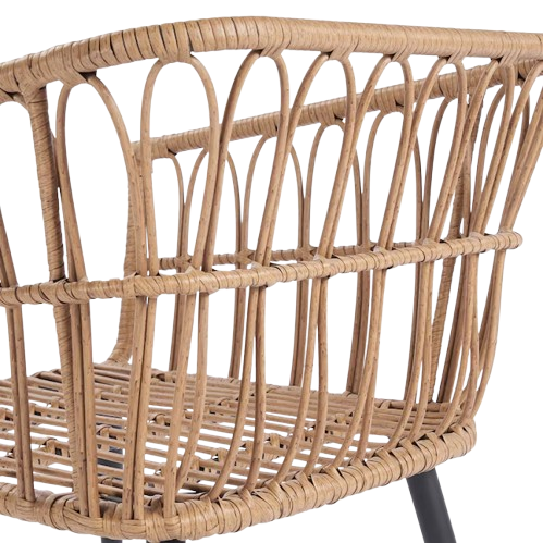 מערכת ישיבה מעוצבת מאלומיניום וקש דגם מורנו מבית PLAYA