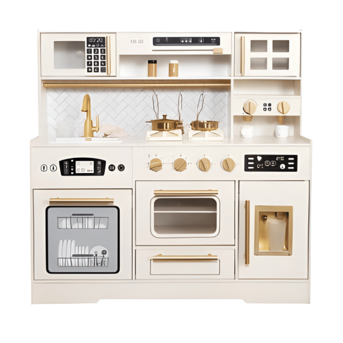 מטבח עץ לילדים דגם לביא 527-1107 מבית IQ BABY