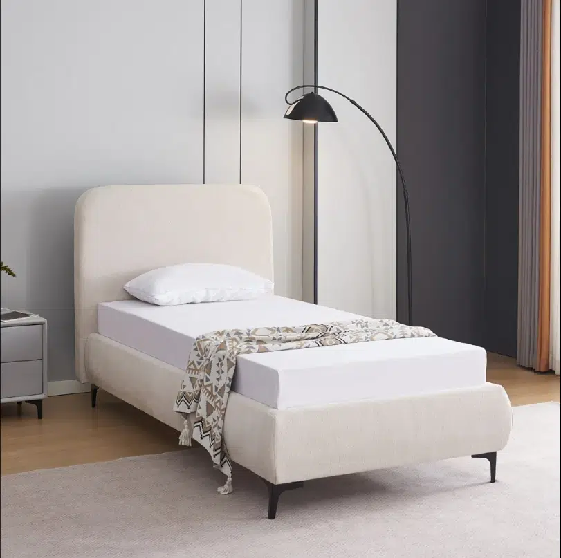 מיטת יחיד מעוצבת מרופדת דגם קורין מבית HOME DECOR מיטת יחיד מעוצבת מרופדת דגם קורין מבית HOME DECOR