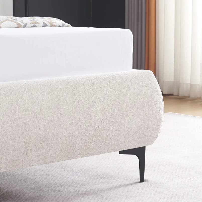 מיטה ברוחב וחצי מרופדת דגם קורין 120×190 מבית HOME DECOR