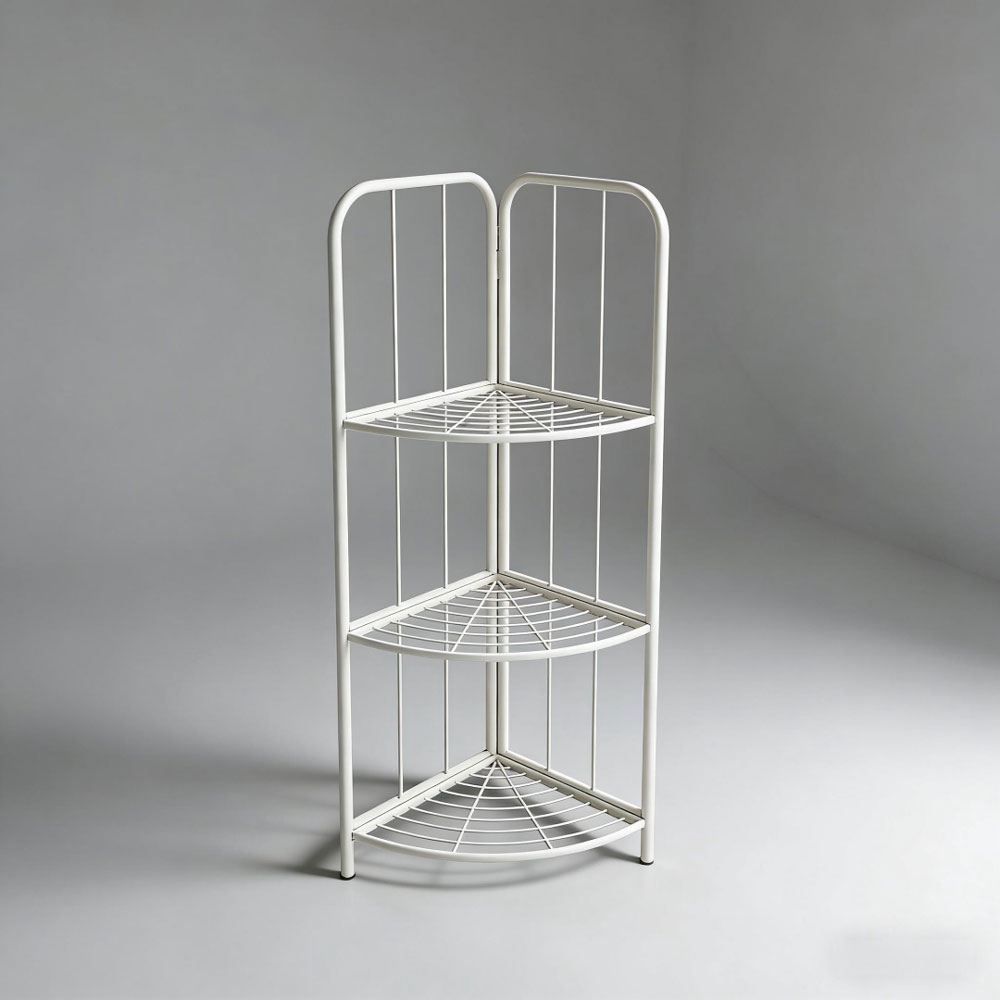 מעמד לעציצים פינתי 3 קומות מברזל דגם 83037 מבית טיפות טבע