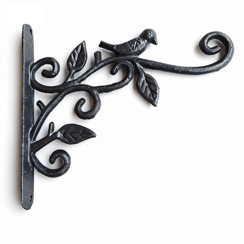 וו תלייה מברזל יצוק עם דמות ציפור דגם 86018 מבית טיפות טבע וו תלייה מברזל יצוק עם דמות ציפור דגם 86018 מבית טיפות טבע