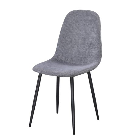 סט 4 כיסאות אוכל מרופדים בד IENA מבית BRADEX סט 4 כיסאות אוכל מרופדים בד IENA מבית BRADEX