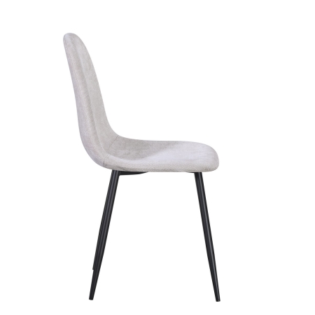 סט 4 כיסאות אוכל מרופדים בד IENA מבית BRADEX