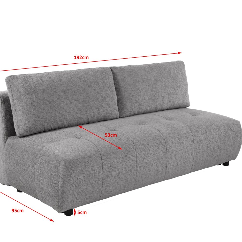 ספה נפתחת למיטה זוגית דגם קרן מבית HOME DECOR