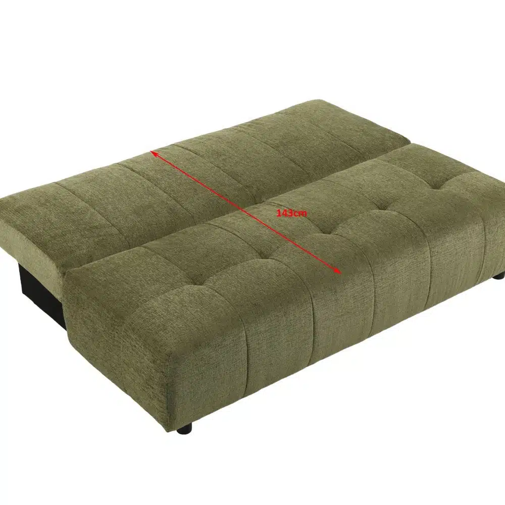 ספה נפתחת למיטה זוגית דגם קרן מבית HOME DECOR