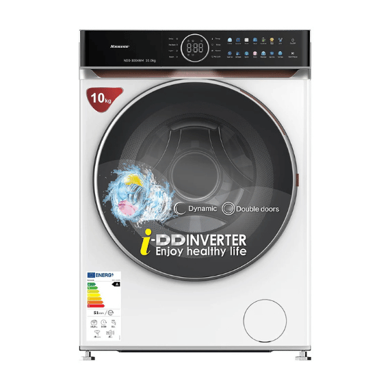 מכונת כביסה פתח חזית 10 ק"ג דגם ND-1004BM מבית Normande
