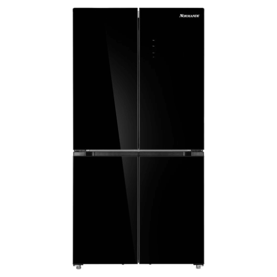 מקרר 4 דלתות מקפיא תחתון אינוורטר 616 ליטר דגם ND-631BG מבית Normande