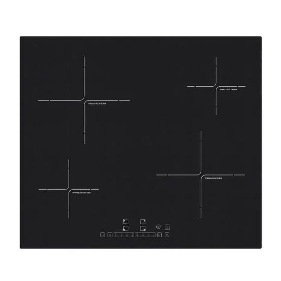 כיריים אינדוקציה 4 אזורי חימום 7000W דגם ND-6555 מבית Normande