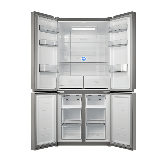 מקרר 4 דלתות אינוורטר 482 ליטר דגם ND-880 מבית Normande