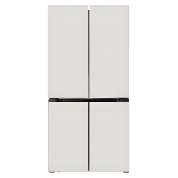 מקרר 4 דלתות אינוורטר 600 ליטר עם יצרן קרח דגם ND-975 מבית Normande