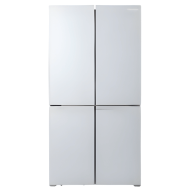 מקרר 4 דלתות אינוורטר 600 ליטר עם יצרן קרח דגם ND-975 מבית Normande