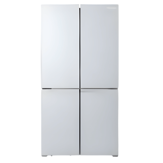 מקרר 4 דלתות אינוורטר 600 ליטר עם יצרן קרח דגם ND-975 מבית Normande