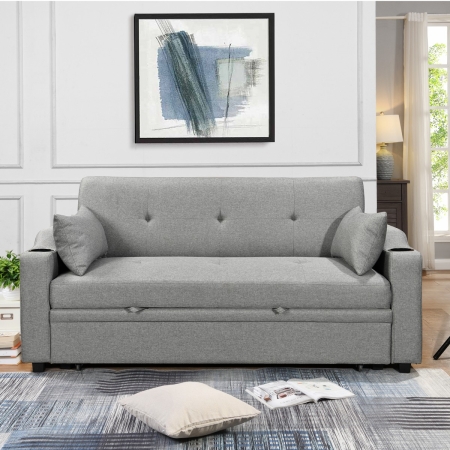 ספה דו מושבית נפתחת למיטה זוגית דגם PACERTI מבית BRADEX