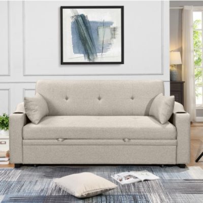 ספה דו מושבית נפתחת למיטה זוגית דגם PACERTI מבית BRADEX