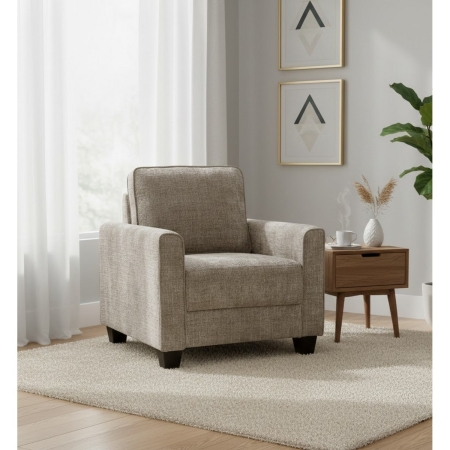 כורסת יחיד מרופדת בד RINO מבית BRADEX כורסת יחיד מרופדת בד RINO מבית BRADEX