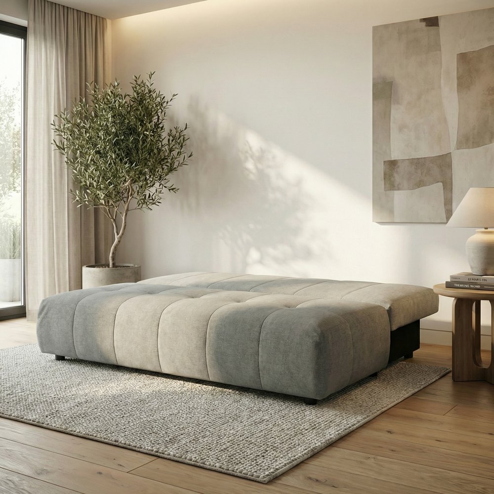 ספה נפתחת למיטה זוגית דגם קרן מבית HOME DECOR