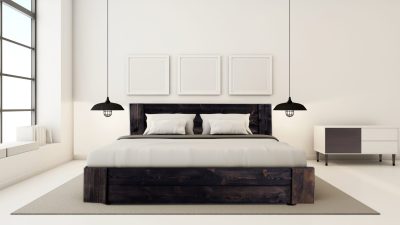 מיטת יחיד מעץ אורן מלא דגם 5019 מבית OLYMPIA