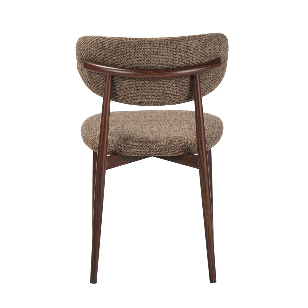 זוג כסאות לפינת אוכל מרופדים בד רחיץ דגם סמבה מבית HOME DECOR