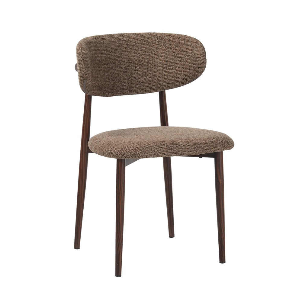 זוג כסאות לפינת אוכל מרופדים בד רחיץ דגם סמבה מבית HOME DECOR