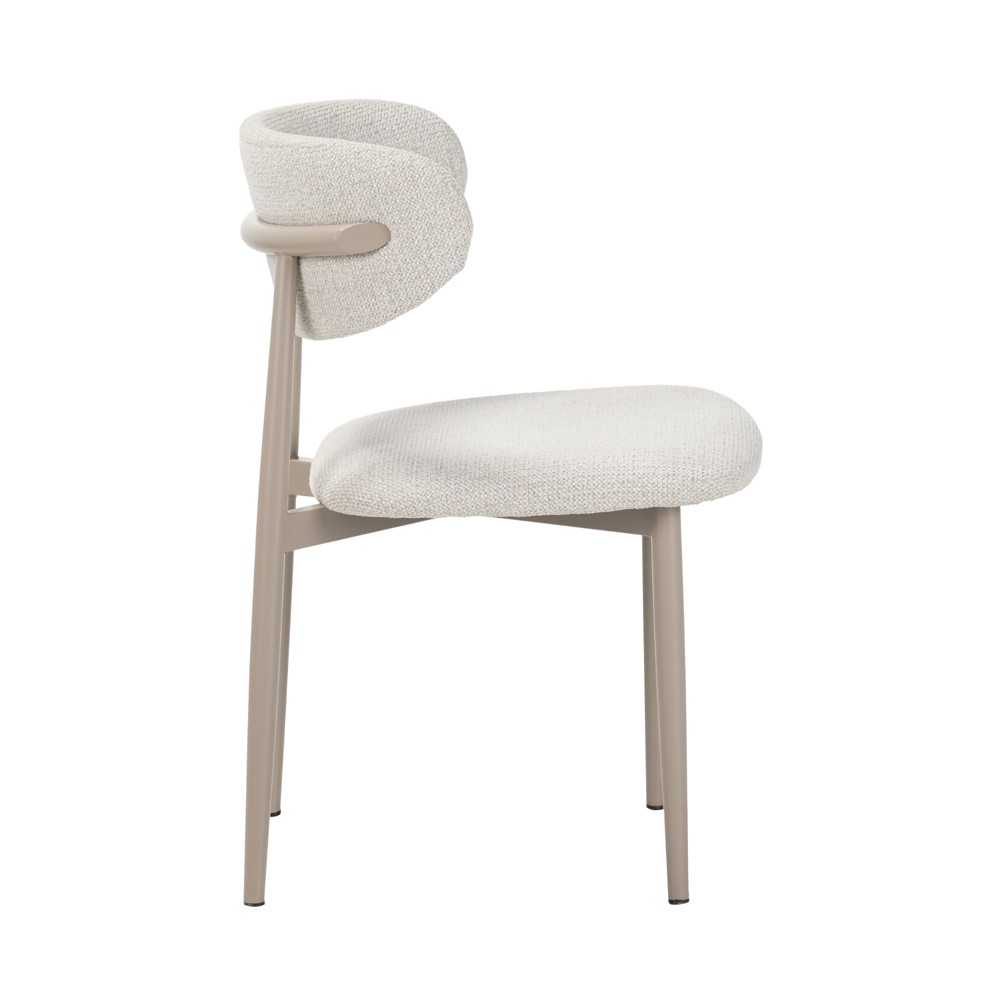 זוג כסאות לפינת אוכל מרופדים בד רחיץ דגם ריו מבית HOME DECOR