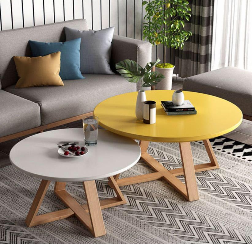 זוג שולחנות סלון עגולים דגם ונוס מבית Panda Style זוג שולחנות סלון עגולים דגם ונוס מבית Panda Style