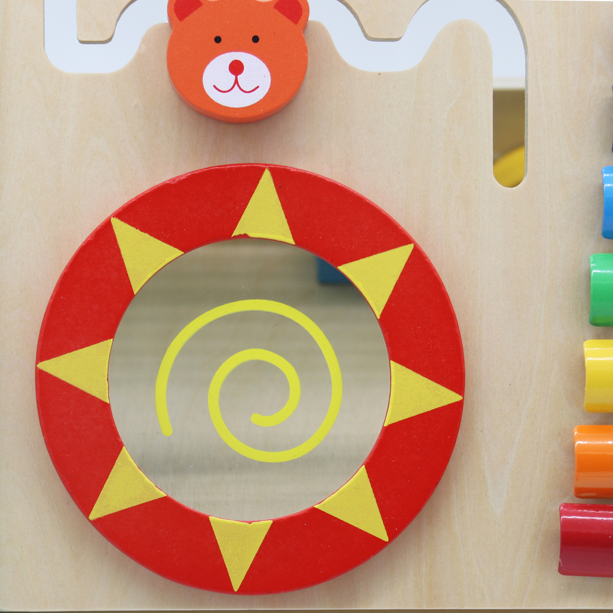 הליכון פעילות מעץ לפעוטות דגם ליבי W08J0012 מבית BUBU