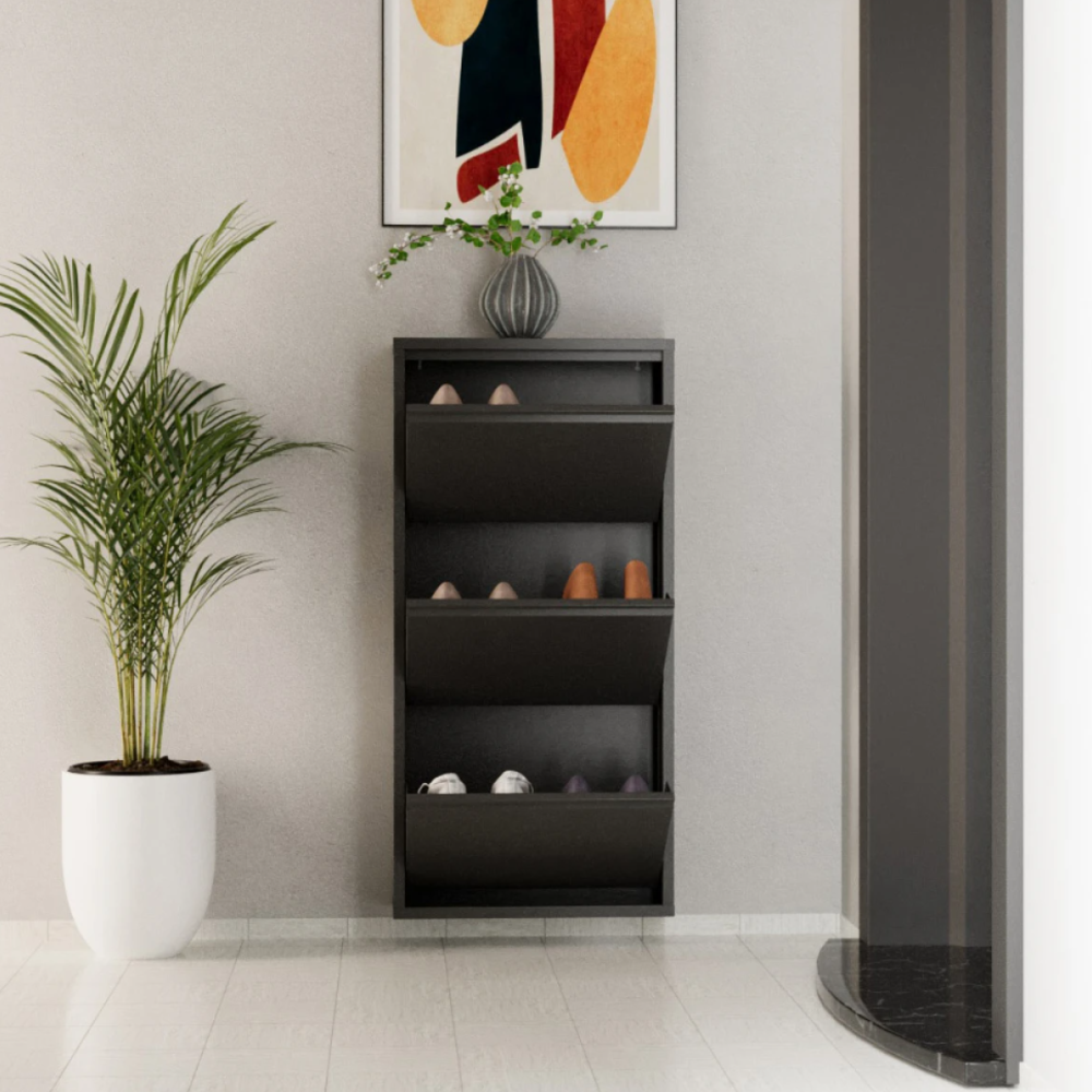 ארון נעליים SlimWall 136 תלוי 3 קומות ארון נעליים SlimWall 136 תלוי 3 קומות
