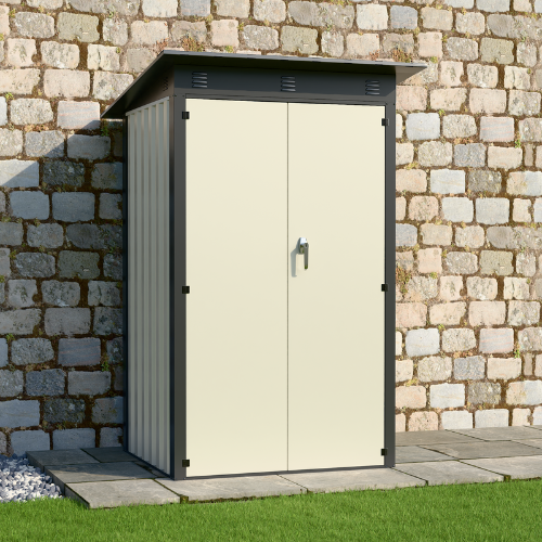 מחסן מתכת לגינה 1.20X0.90 דגם SA3 מבית Garden Top