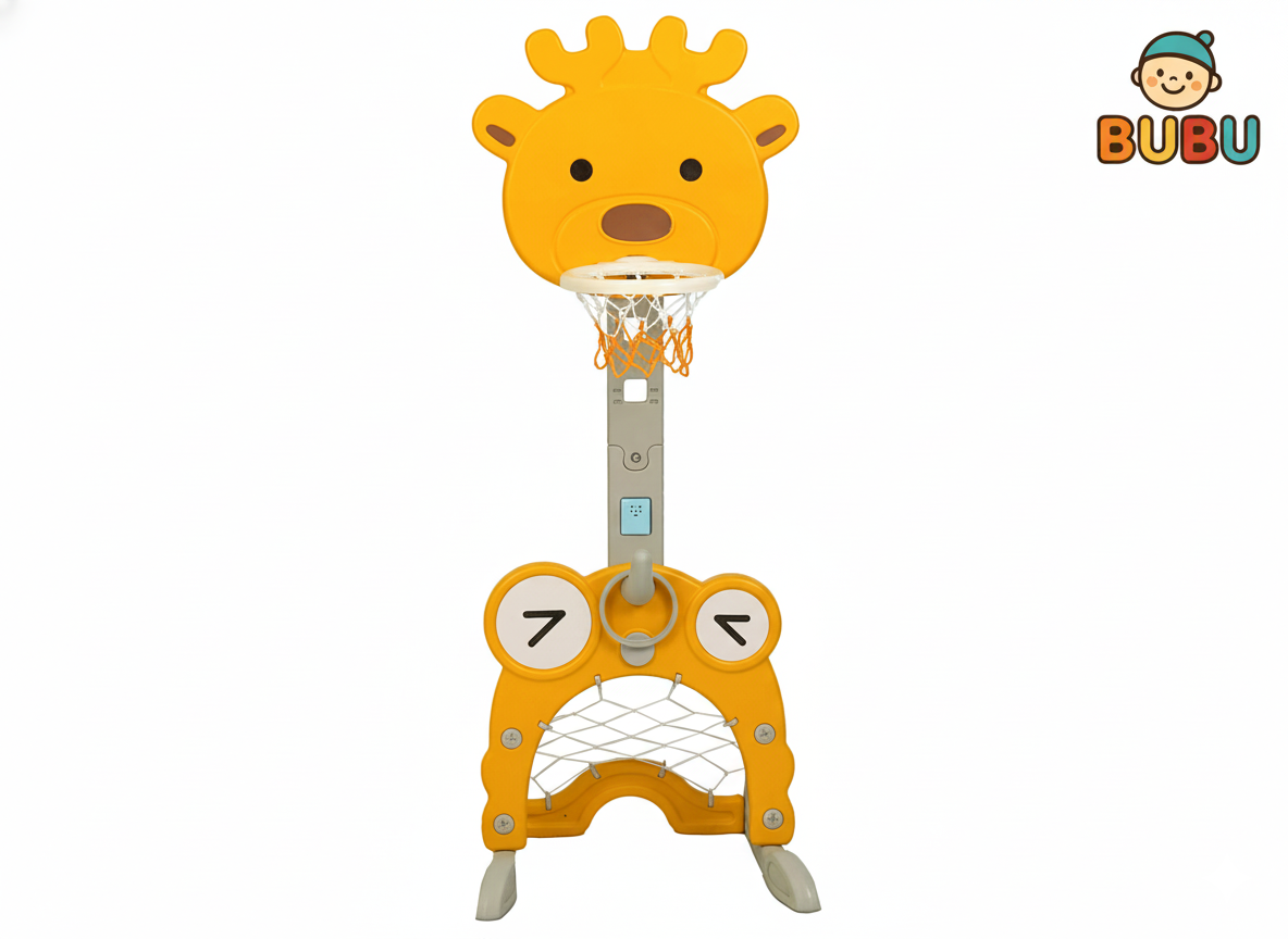 מתקן סל משולב לילדים דגם ג'ירפה GL7513 מבית BUBU
