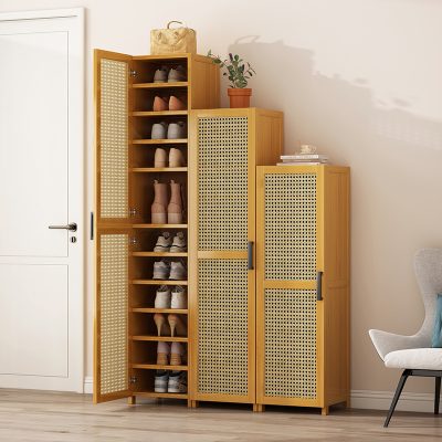 ארונית נעליים מבמבוק דגם פליפה מבית RAMOS