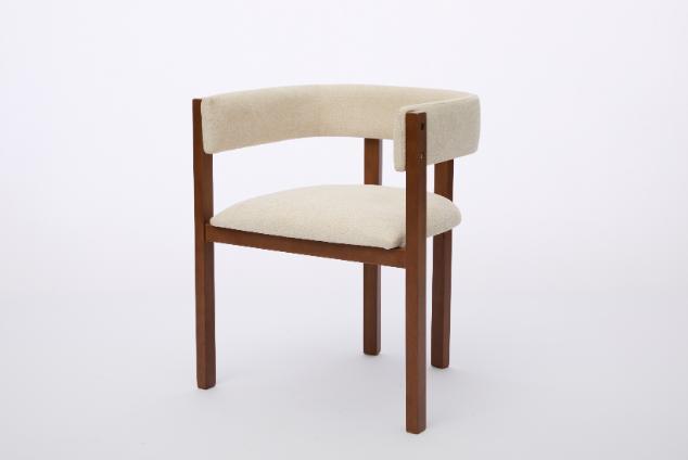 זוג כיסאות לפינת אוכל מעץ מלא דגם בוסטון מבית RAMOS