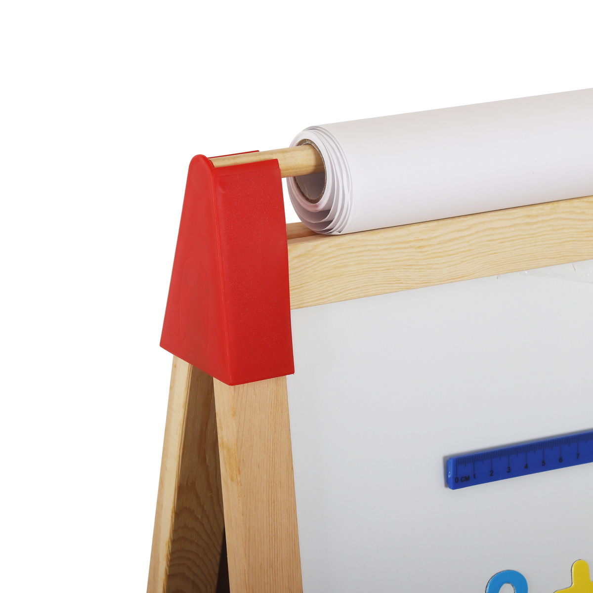 לוח ציור דו צדדי מעץ אורן לילדים דגם ליאו W12B196B מבית BUBU