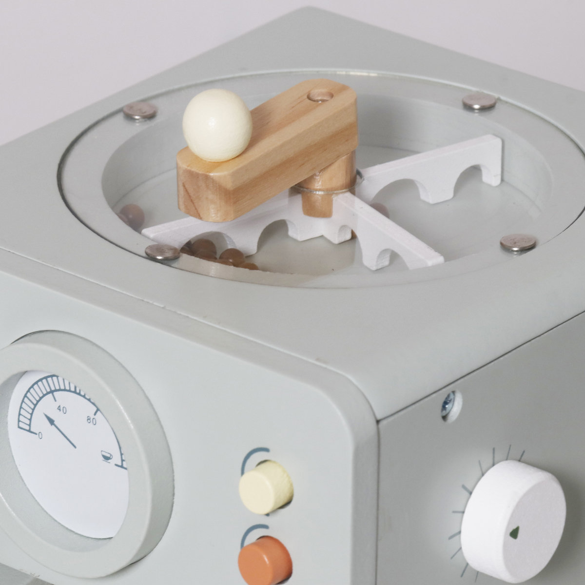 מכונת קפה משחק מעץ לילדים דגם W10D026 מבית BUBU