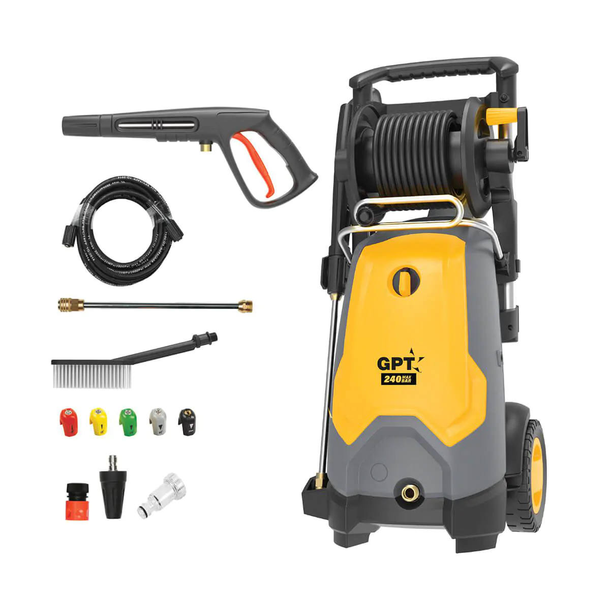 מכונת שטיפה בלחץ 180 בר דגם TOPW150 מבית GPT